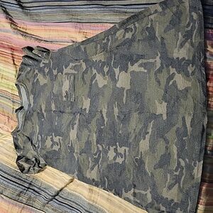 Camo Print Women's Dress